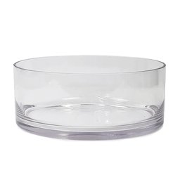 Vaso Redondo Floreira Terrario Cilindro em Vidro Suculentas, Arranjos 24x10cm - 2