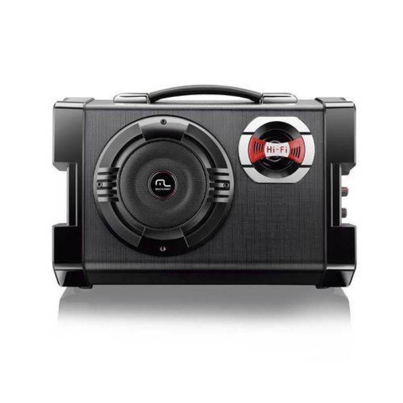 Ver imagem 2 de Caixa de Som 80W 6 Em 1 com Microfone, Mp3, USB, Sd, Fm, Guitarra e 3 Anos de Garantia - Multilaser
