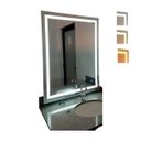 Ver imagem 4 de Espelho 70 X 80 Led 3 Cores Temperaturas Frio Neutro e Quente Banheiro Retangular 70x80 Tecla