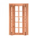 Ver imagem 2 de Porta de Madeira Veneziana 216cmx140cmx14cm Pe521 Esel