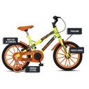 Ver imagem 5 de Bicicleta Infantil Colli Spinossauro Aventuras Aro 16