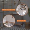 Armário Banheiro 80cm Mdf Cappuccino 1 Porta Gaveta C/ Cuba - 5