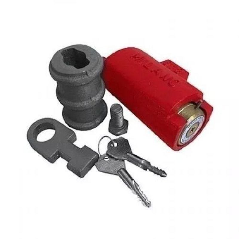 Cadeado Porta de AÇO Milano Automatico Tetra - 1