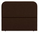 Ver imagem 1 de Cabeceira Dunna Organica Casal Queen - Suede:Suede Marrom