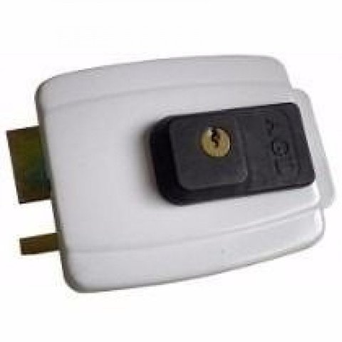 Fechadura Elétrica AGL Aglinha 12V Branca