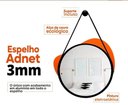 Ver mais imagens de Espelho Redondo Adnet Iluminado 50cm Led 3000k Cobre Alça Caramelo