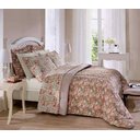 Ver imagem 1 de Jogo De Cama 4pc Percal 300 Fios Queen Alessia Andreza Enxovais