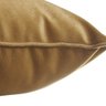 CAPA DE ALMOFADA QUADRADA EM SUEDE MOSTARDA Almofadas Estilo - 2