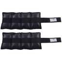 Ver imagem 4 de Kit com 5 Pares Caneleiras de Peso de 1kg À 5kg Ahead Sports Preta