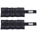 Ver imagem 3 de Kit com 5 Pares Caneleiras de Peso de 1kg À 5kg Ahead Sports Preta