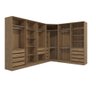 Quarto Modulado Kappesberg Adapt Nogueira/azul Profundo 12 Portas 342cm X 263cm - 8