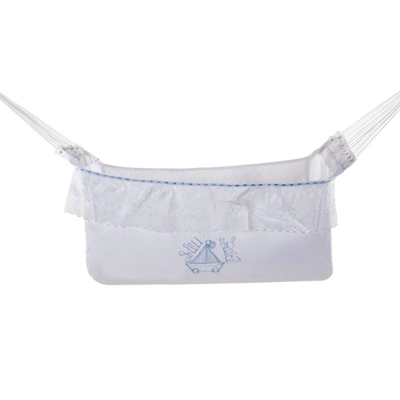 Rede de Dormir e Descanso Infantil Berço Branco - 5