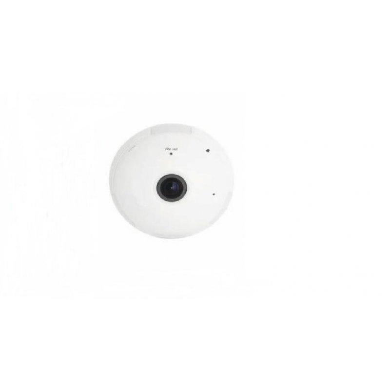 Lâmpada Espiã Câmera Ip LED Wifi Hd Panorâmica 360º Celular - 4
