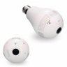 Lâmpada Espiã Câmera Ip LED Wifi Hd Panorâmica 360º Celular - 1