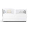 Ver imagem 6 de Berço Duplo para Gêmeos Coleção Sol e Mar Divicar Branco