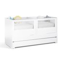 Ver mais imagens de Berço Duplo para Gêmeos Coleção Sol e Mar Divicar Branco