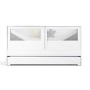 Ver imagem 7 de Berço Duplo para Gêmeos Coleção Sol e Mar Divicar Branco