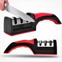 Ver imagem 6 de Amolador Afiador de Facas 3 Opções de Afiar Profissional