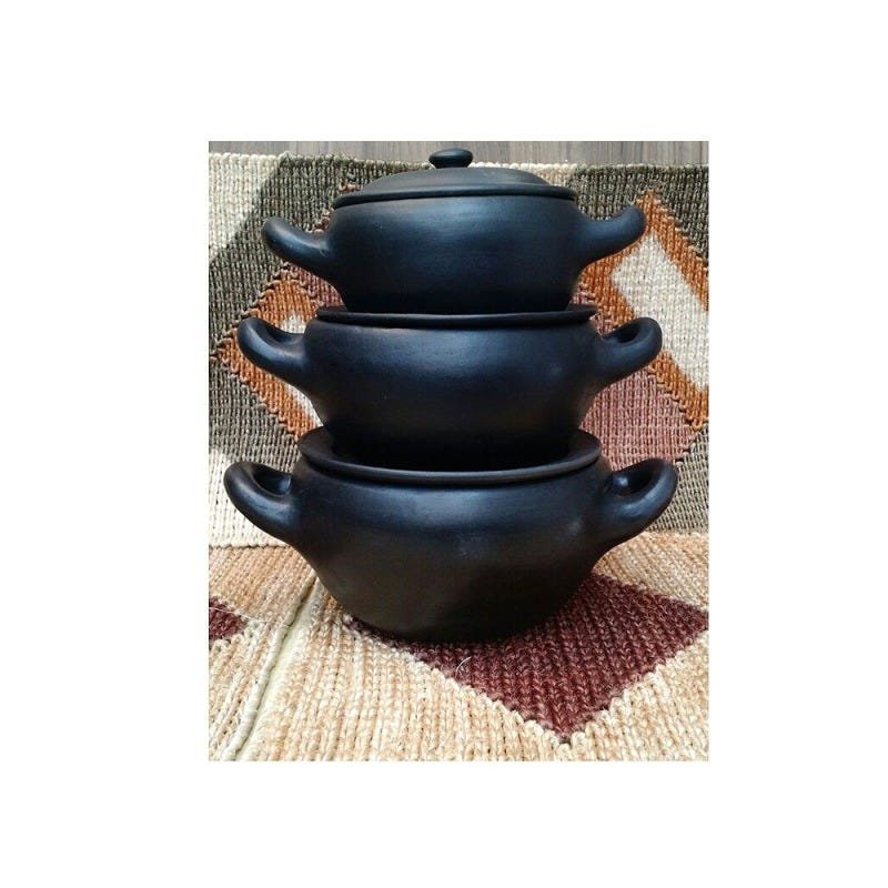 Kit Panela de Barro Nº2,3 e 4 - 2