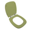 Ver imagem 2 de Assento Sanitário Poliéster para Louça Stylus (celite) Aço (reb. Oculto) Verde Itapoã