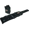 Caneleira para Academia Emborrachada em Nylon Crossfit 1 kg Peso Tornozelo Fitness Preto - 1