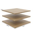 Ver mais imagens de Guarda-Roupa Módulo 45x180 e Módulo 45x60 2 Portas e 3 Prateleiras Frame CabeCasa MadeiraOriginals