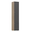 Ver imagem 2 de Guarda-Roupa Módulo 45x180 e Módulo 45x60 2 Portas e 3 Prateleiras Frame CabeCasa MadeiraOriginals