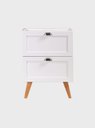 Ver imagem 2 de Gabinete para Banheiro com Espelheira 60cm Mdf Branco Milano - On Móveis