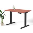 Ver imagem 1 de Mesa Ergonômica Regulagem de Altura Elétrica 2 Motores Tampo Rosa 120x80cm - Wp Connect Mesa Elétric