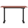 Mesa Ergonômica Regulagem de Altura Elétrica 2 Motores Tampo Rosa 120x80cm - Wp Connect Mesa Elétric - 7
