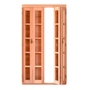 Ver imagem 7 de Porta de Madeira Veneziana 216cmx180cmx14cm Pe541 Esel