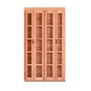 Ver imagem 1 de Porta de Madeira Veneziana 216cmx180cmx14cm Pe541 Esel