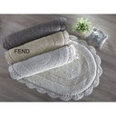 Ver imagem 1 de Tapete Croche Oval 60 x 90 Fend Kacyumara