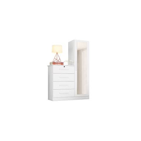 CÔMODA BELIZE PLUS - ALBATROZ - Branco