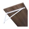 Mão Francesa Suporte para Prateleira Pesado 13 X 20cm Com 10un Branco Vila - 2