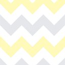 Ver imagem 3 de Papel de Parede Chevron Amarelo com Cinza e Branco-60x300cm