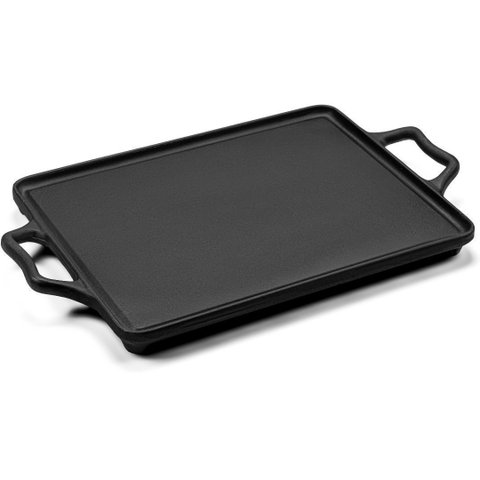 Chapa Retangular 50x35cm Ferro Fundido Panela Mineira