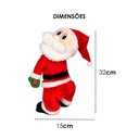 Ver imagem 6 de Papai Noel 32cm Musical Dançarino Mexe o Bumbum
