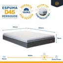 Ver imagem 5 de Cama Box Baú com Colchão de Espuma D45 Pillow Top Fort Comfort King 193cm