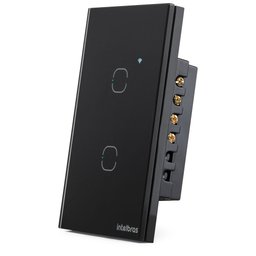 Interruptor Smart Wi-Fi Touch 2 Teclas EWS 1002 Preto Intelbras - 5