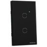 Interruptor Smart Wi-Fi Touch 2 Teclas EWS 1002 Preto Intelbras - 2