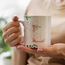 Ver imagem 2 de Caneca Letras Iniciais L Rose
