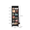 Ver imagem 2 de Armário Multiuso 2 Portas Lavanderia 879 Preto