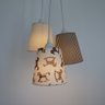 Lustre Pendente Bebê Cavalinho Dim Dom Crie Casa Bege e Marrom - 3