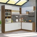 Ver imagem 1 de Cozinha Completa 419001 Com Armário E Balcão Rustic/Branco