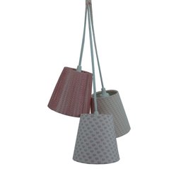Lustre Pendente Fita Crie Casa Tons de Rosa - 2