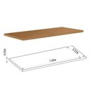 Ver imagem 4 de Cozinha Modulada Allure Linea Brasil 14 Peças 21 Portas 3 Gavetas com Tampo