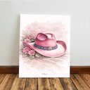 Ver imagem 6 de Kit 3 Quadro Decorativo Cavalo Cowboy Menina Rosa Moderno Qualidade Premium 28x20cm
