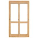 Ver imagem 1 de Kit Porta de Madeira Correr Pe621 Gold Esel 216 x 200 x 12cm