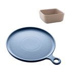 Ver imagem 1 de Conjunto de Porcelana Nordico - Servir - Azul Bon Gourmet